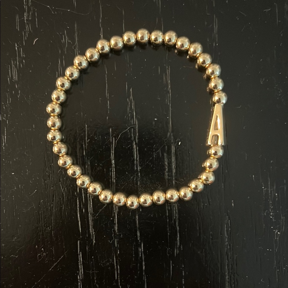 Gold Beaded Bracelet
